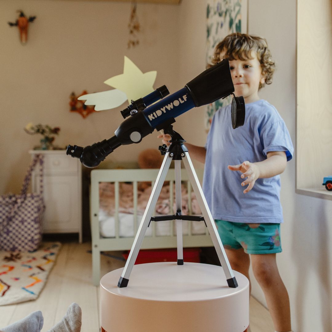 Telescopio Kidytelescope in uso, Kidywolf