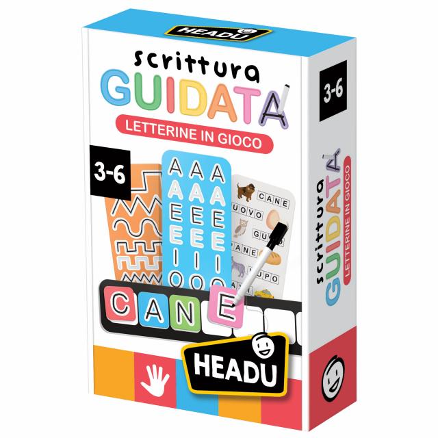 Scrittura Guidata Letterine in Gioco - Headu - confezione