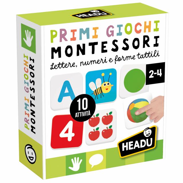 Primi Giochi Montessori - Headu - confezione