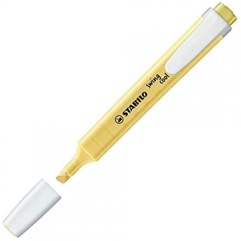 Evidenziatore Stabilo Swing Cool pastello con clip - Centroscuola