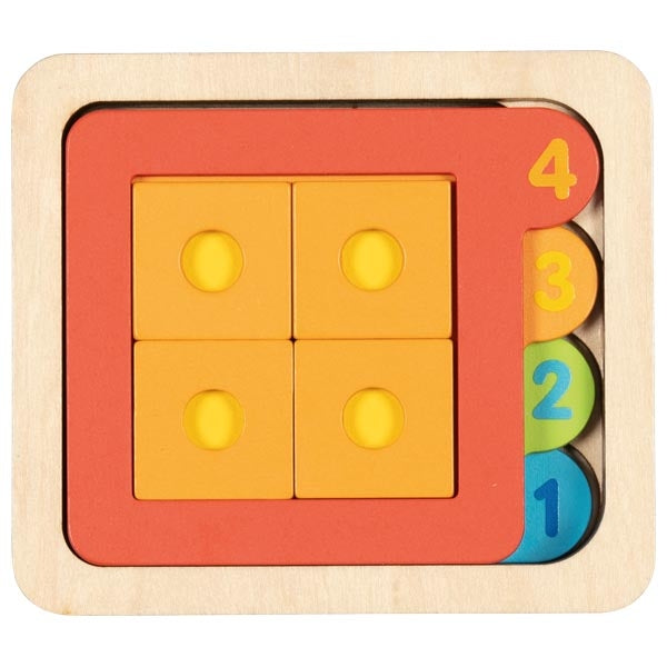 Puzzle in 4 livelli