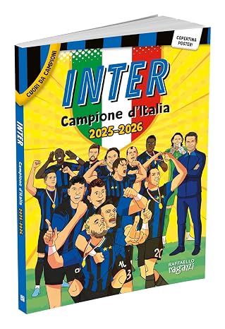 Inter campione d'Italia 2025-2026. Con Poster - Luca Pagliari - Raffaello, copertina
