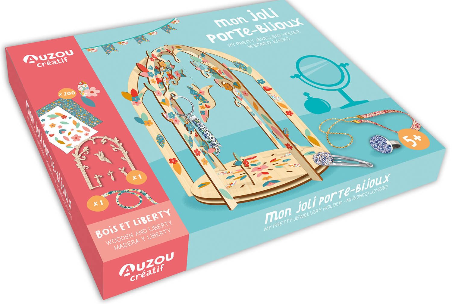 La mia scatola d'artista - Il mio grazioso portagioie in legno - Centroscuola