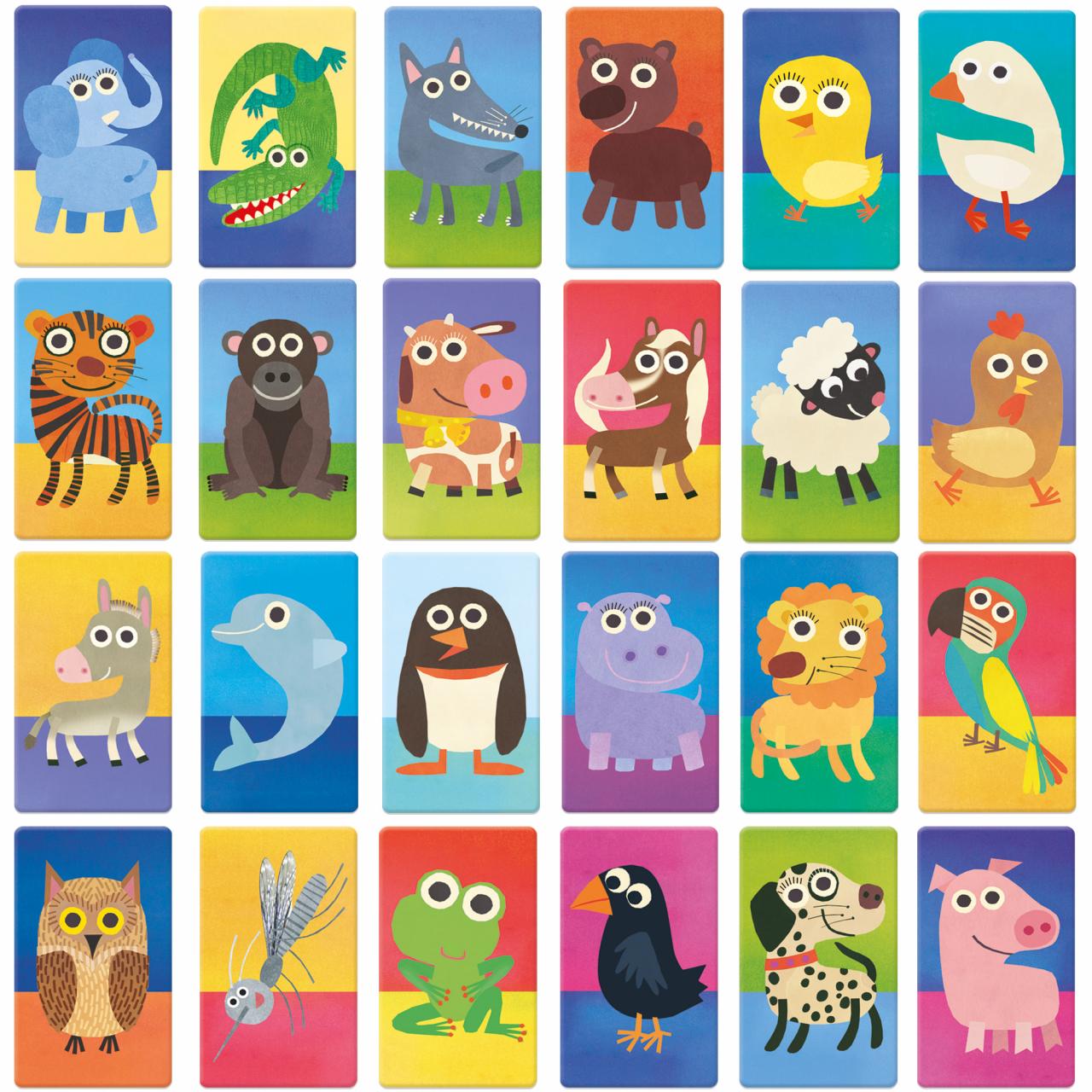 Maxi Flashcards Montessori Animal Sounds - Headu
