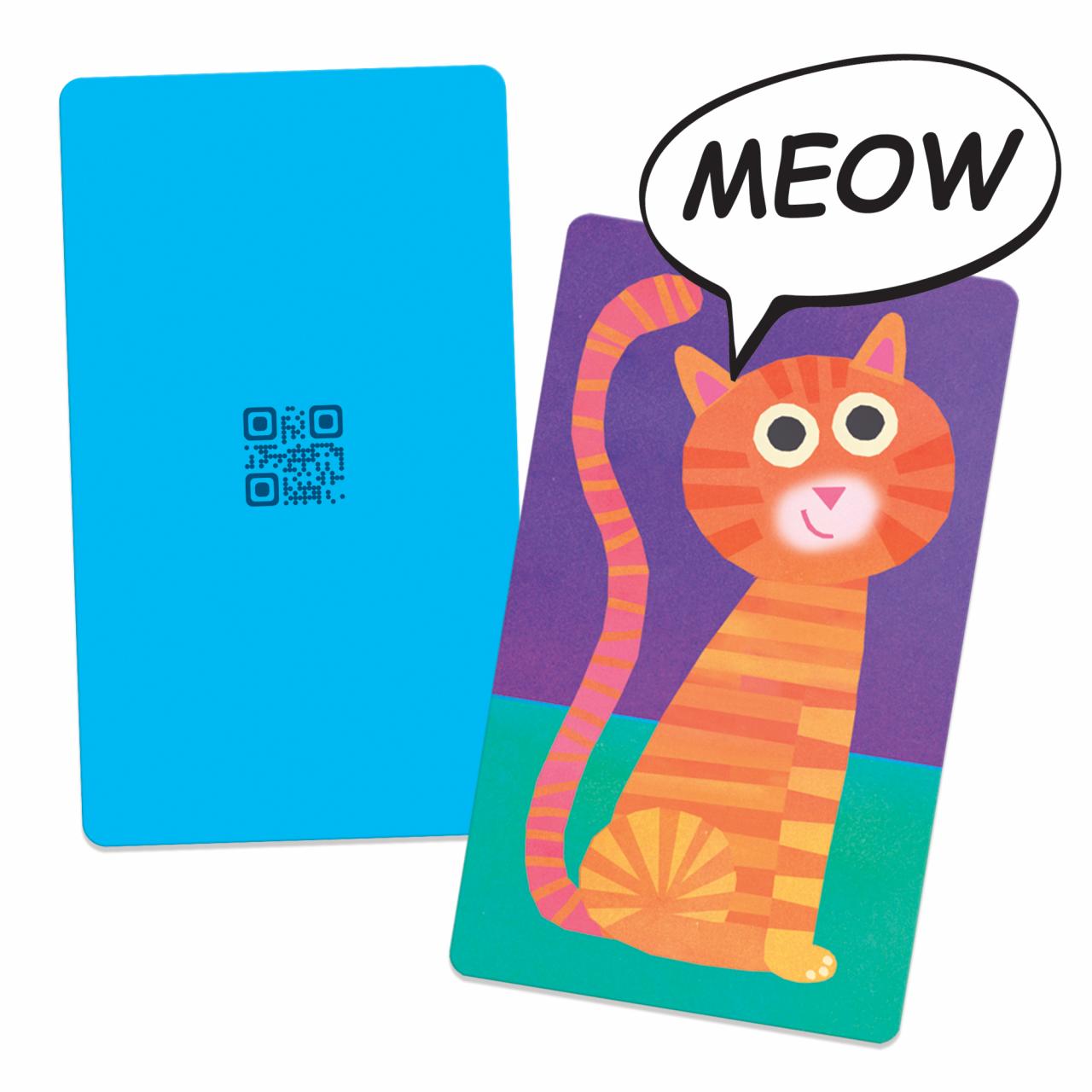 Maxi Flashcards Montessori Animal Sounds - Headu
