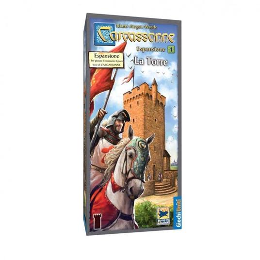 Carcassonne - La Torre, espansione 4 Giochi Uniti
