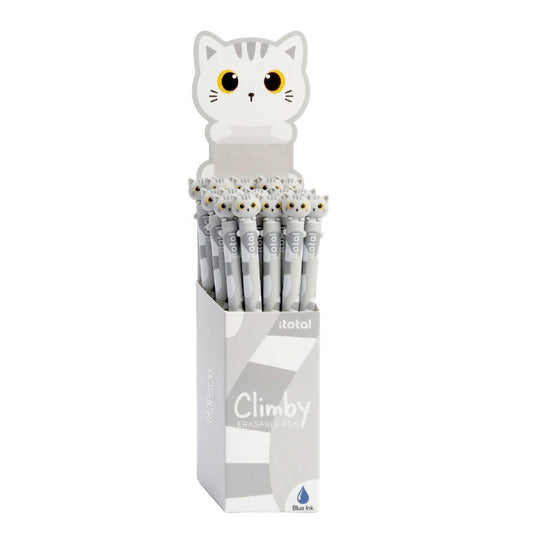 Penna cancellabile 3D - Cat Lovers blu - Centroscuola