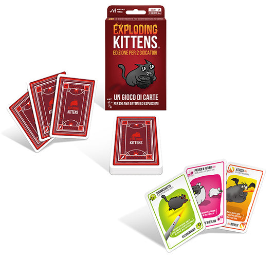 Exploding Kittens - Edizione per 2 giocatori