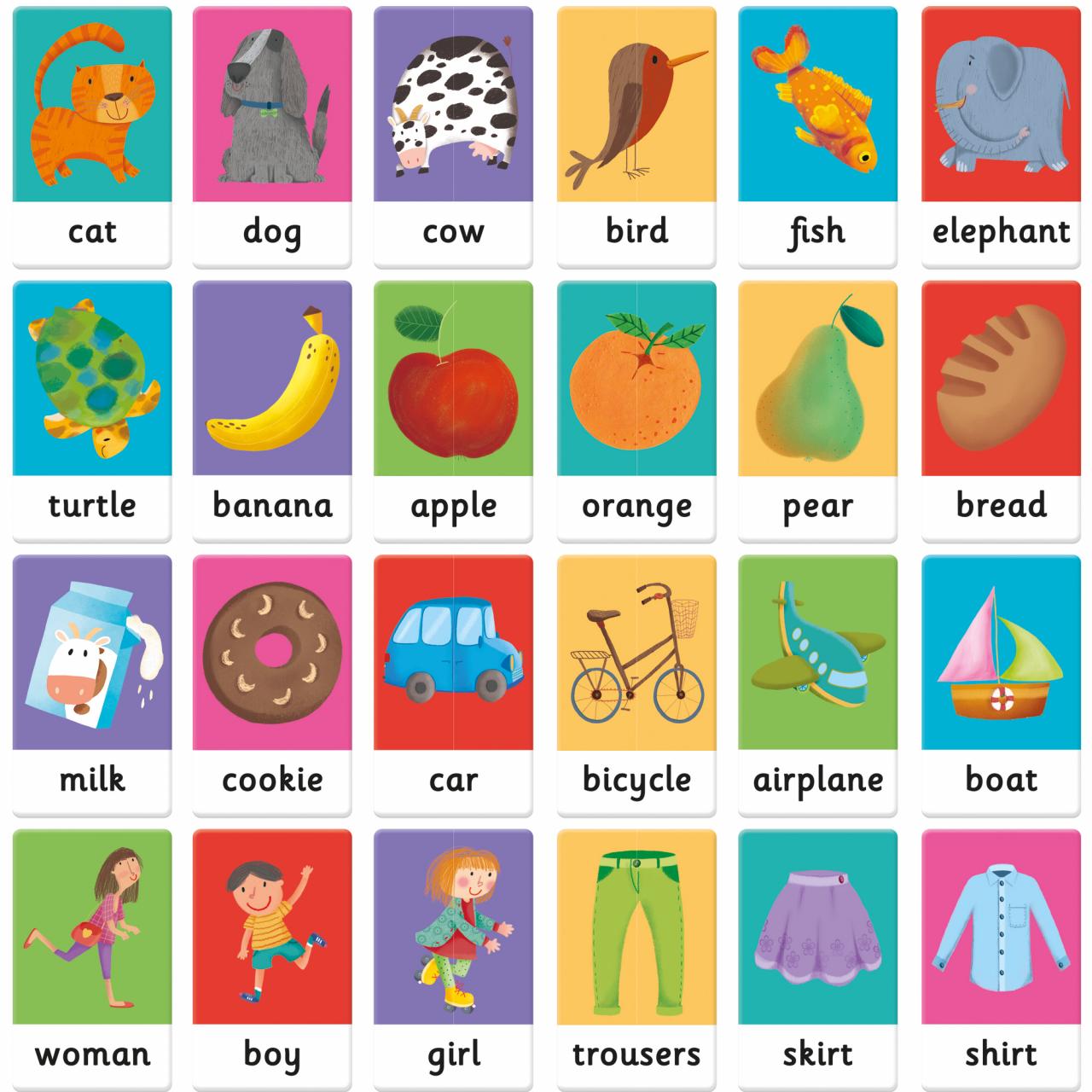 Maxi Flashcards Montessori Baby English - Headu