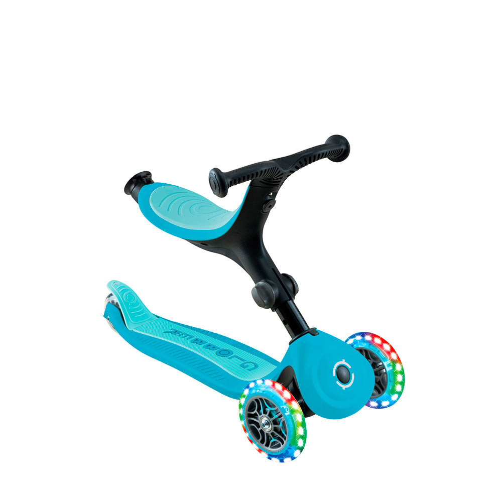 Globber - GoUp Active Lights 360° - Aqua - Centroscuola