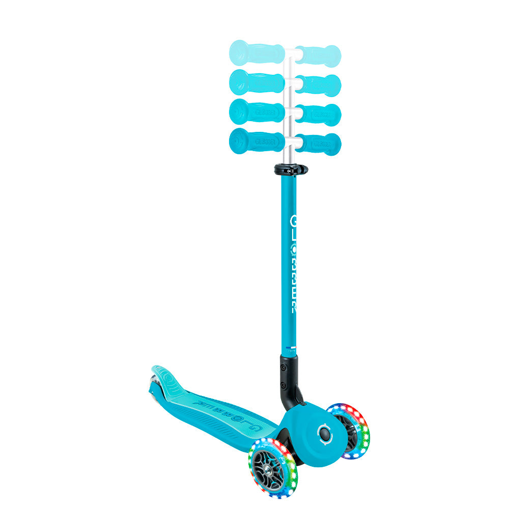 Globber - GoUp Active Lights 360° - Aqua - Centroscuola