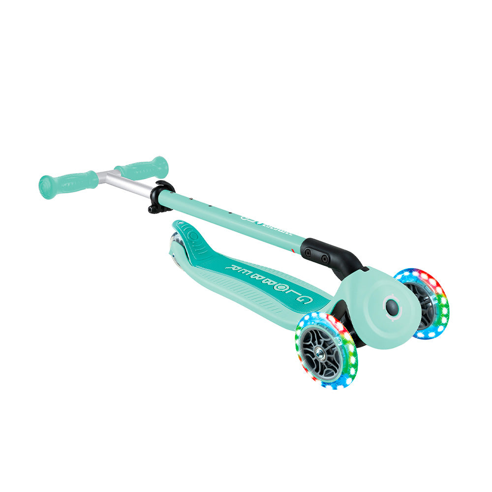 Globber - GoUp Active Lights 360° - Dark Mint - Centroscuola