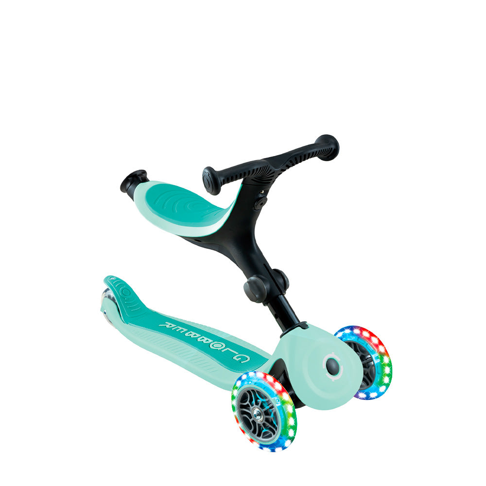 Globber - GoUp Active Lights 360° - Dark Mint - Centroscuola
