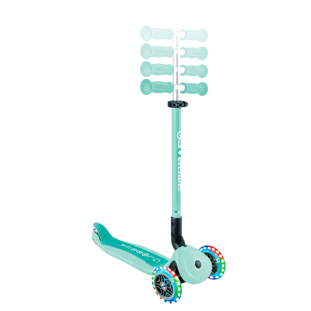 Globber - GoUp Active Lights 360° - Dark Mint - Centroscuola