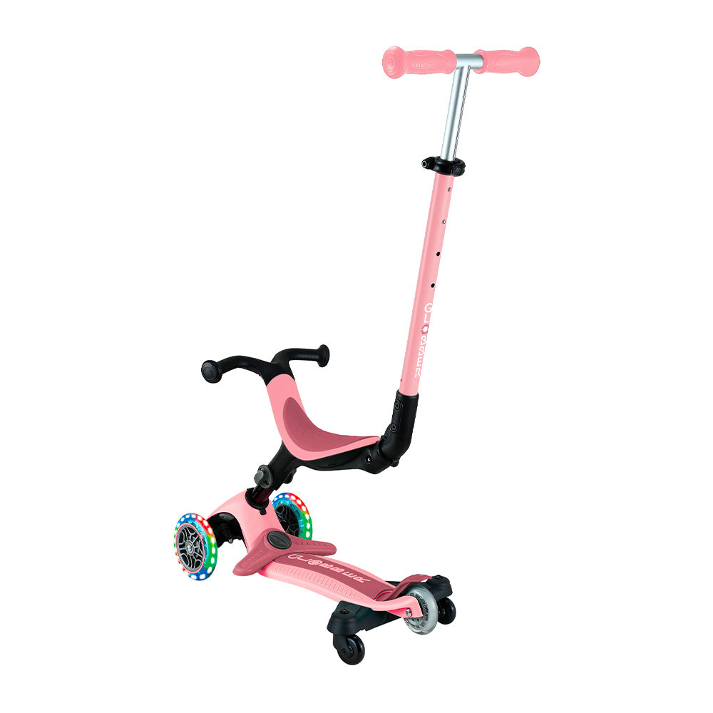 Globber - GoUp Active Lights 360° - Deep Pastel Pink - Centroscuola