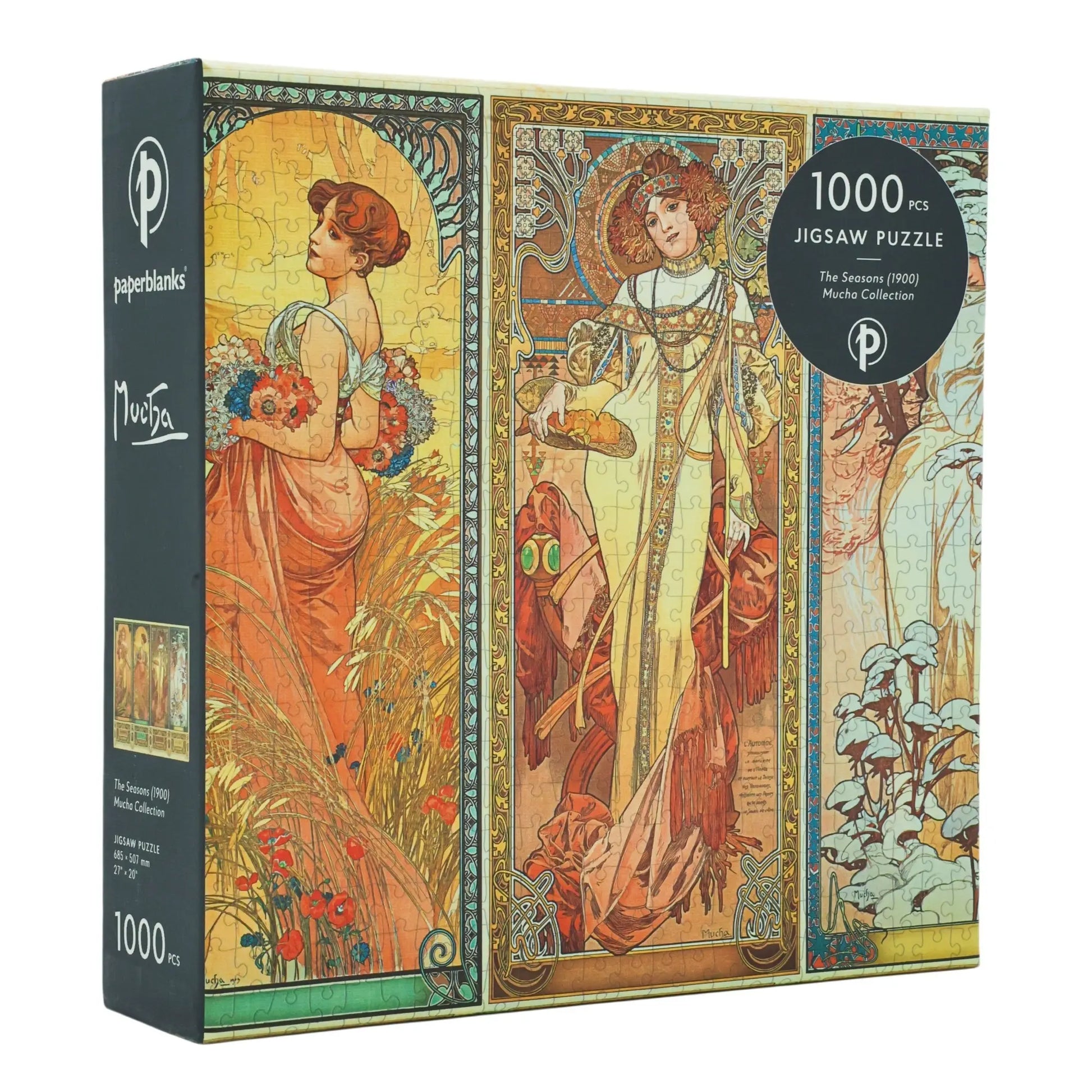 Jigsaw Puzzle 1000 pezzi - The Seasons (1900) - Centroscuola