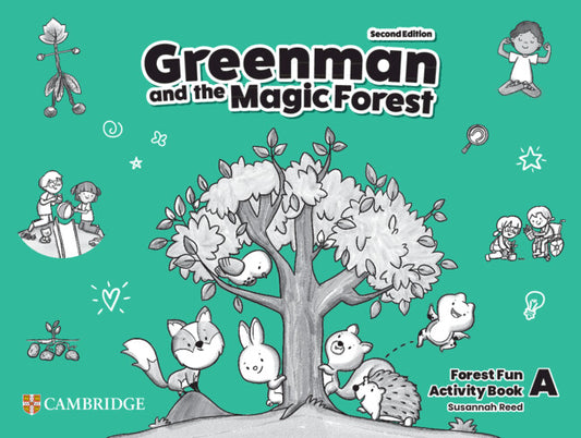 Copertina di Greenman and the Magic Forest Level A Forest Fun Activity Book, Cambridge University Press