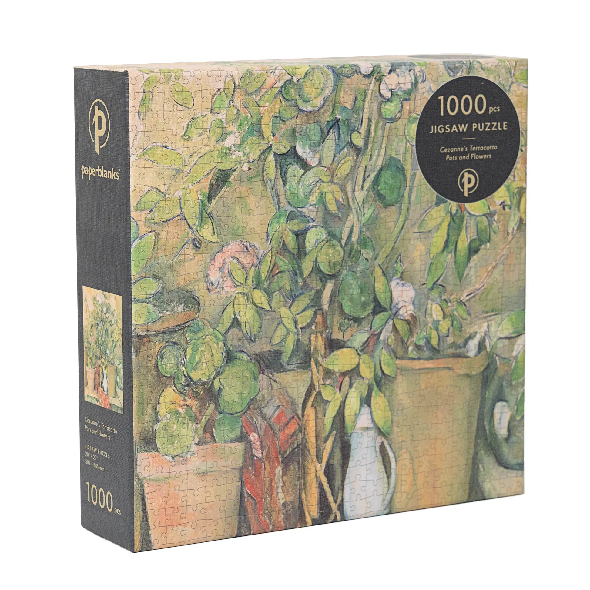 Jigsaw Puzzle 1000 pezzi - Cezanne’s Terracotta Pots and Flowers - Centroscuola