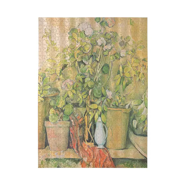 Jigsaw Puzzle 1000 pezzi - Cezanne’s Terracotta Pots and Flowers - Centroscuola