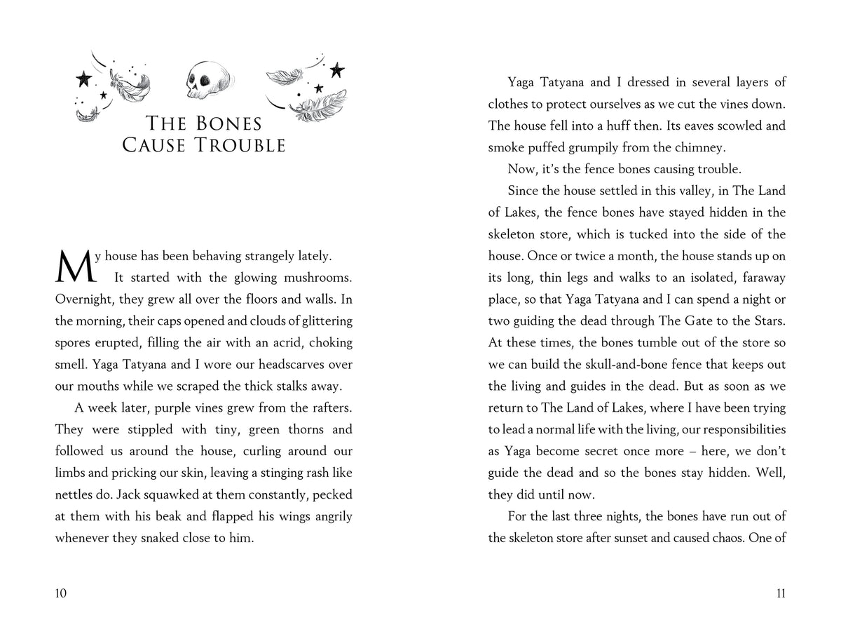 The House with Chicken Legs Runs Away - Usborne - pagine interne