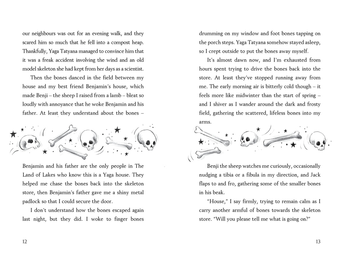 The House with Chicken Legs Runs Away - Usborne - pagine interne