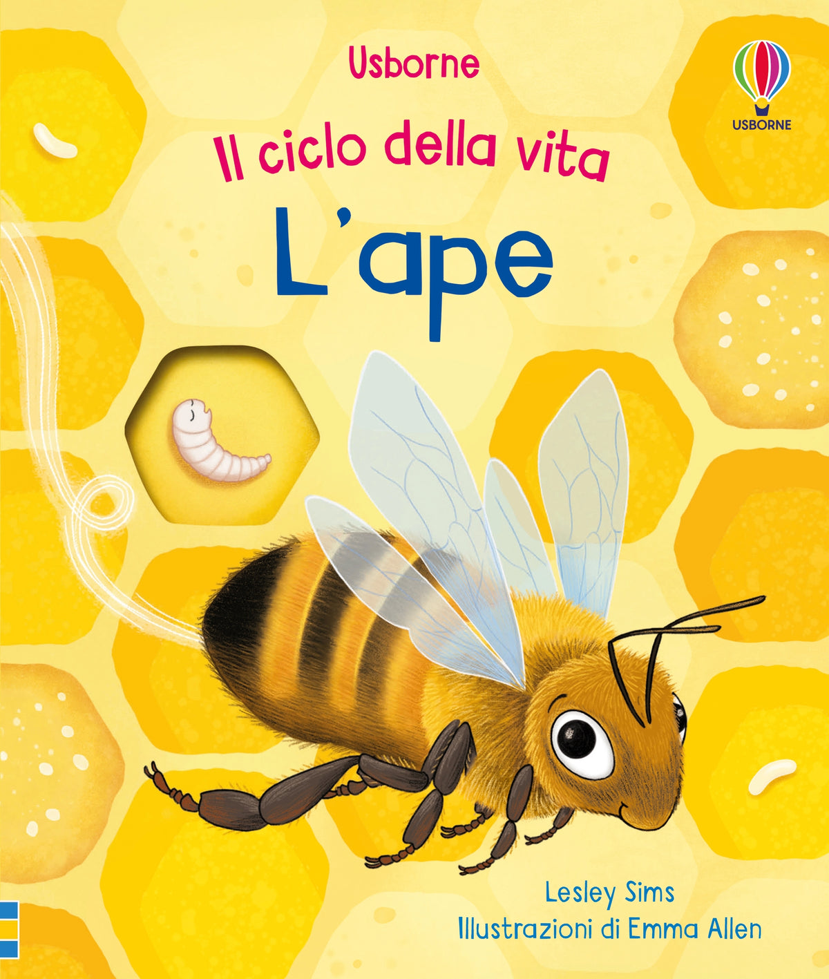 Il ciclo della vita - L'ape - Lesley Sims - Usborne - copertina