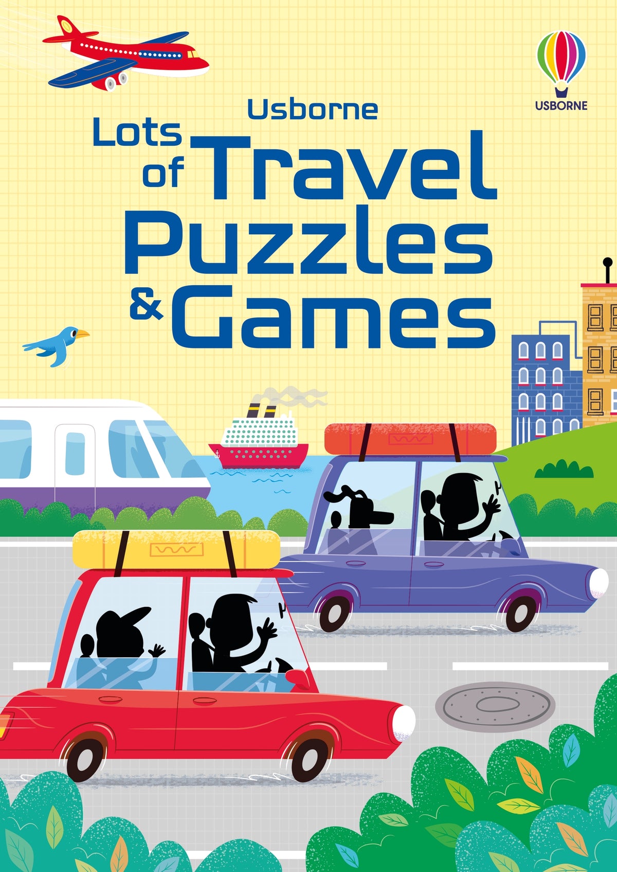 Lots of Travel Puzzles and Games - Phillip Clarke, Simon Tudhope, Kate Nolan - Usborne - copertina