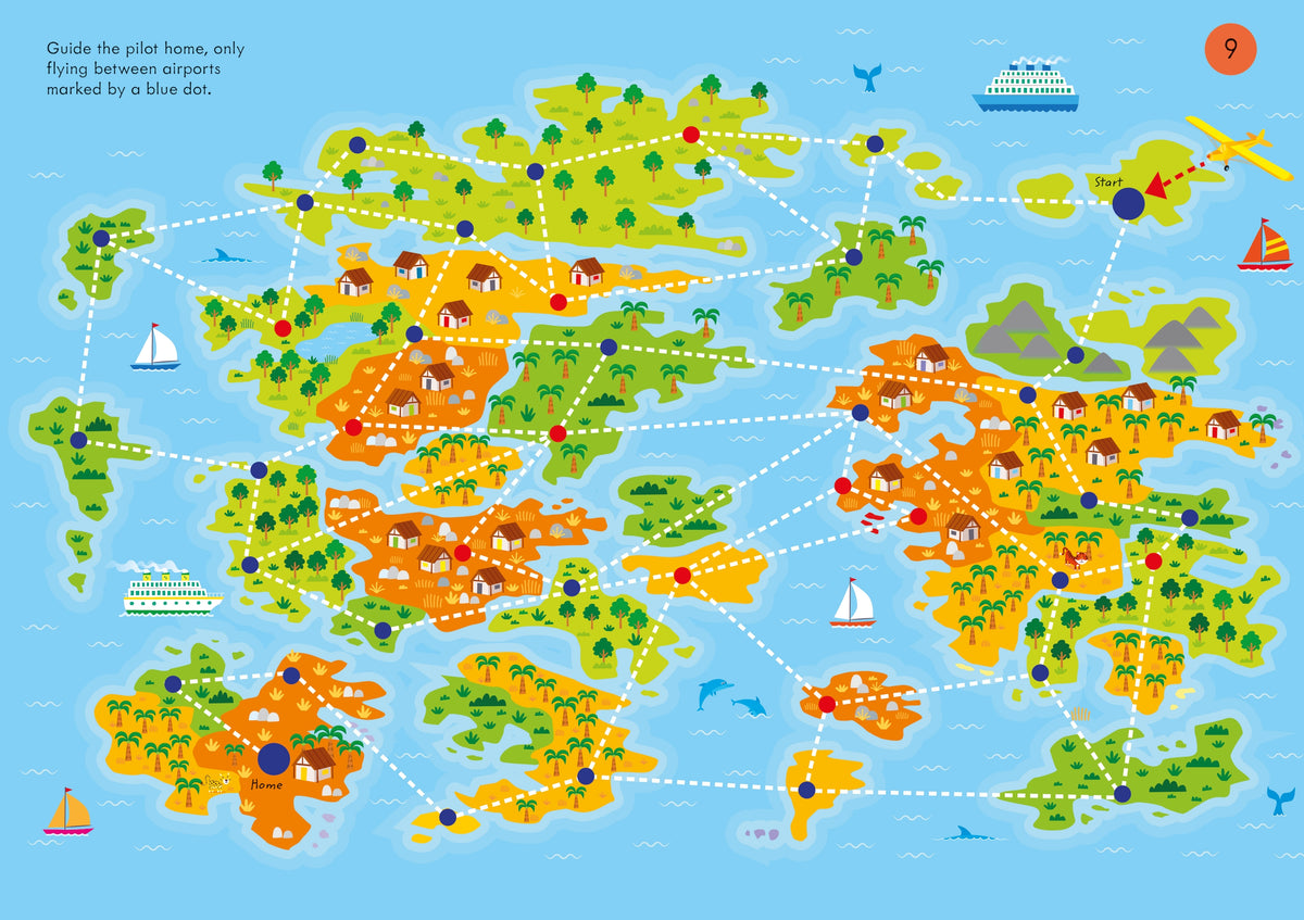 Lots of Travel Puzzles and Games - Usborne - pagine interne