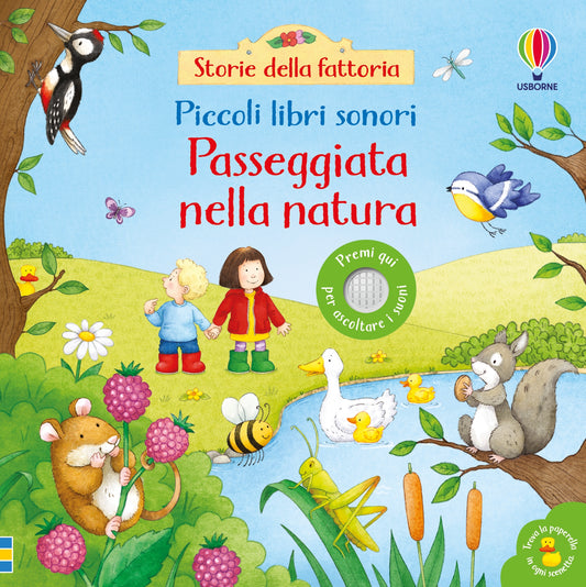 Passeggiata nella natura - Sam Taplin - Usborne - copertina