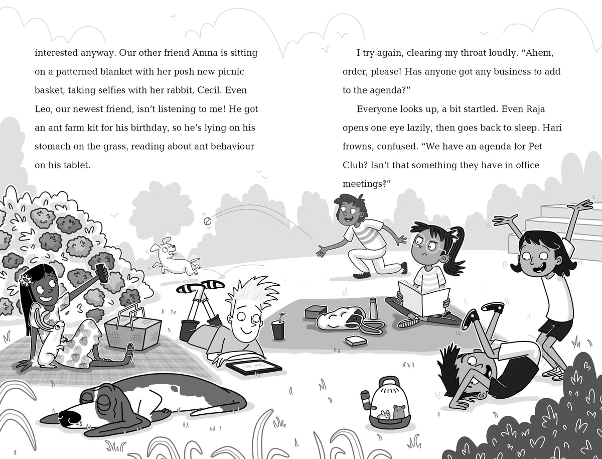 Pia's Pet Club: Secret Kitten - Usborne - pagine interne