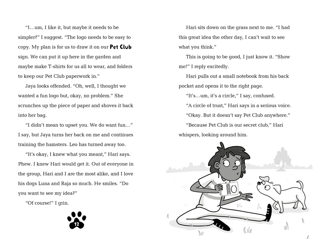 Pia's Pet Club: Secret Kitten - Usborne - pagine interne