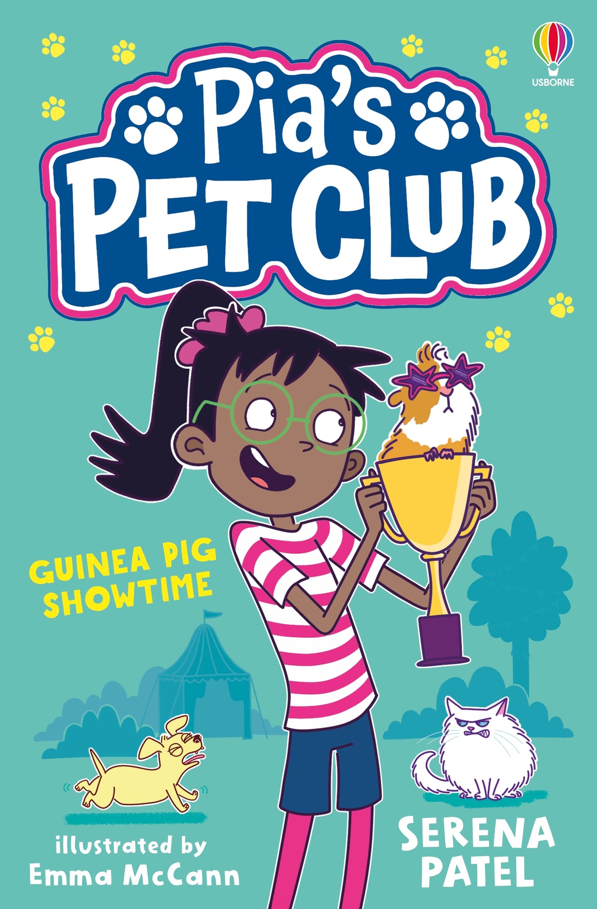 Pia's Pet Club: Guinea Pig Showtime - Serena Patel - Usborne - copertina