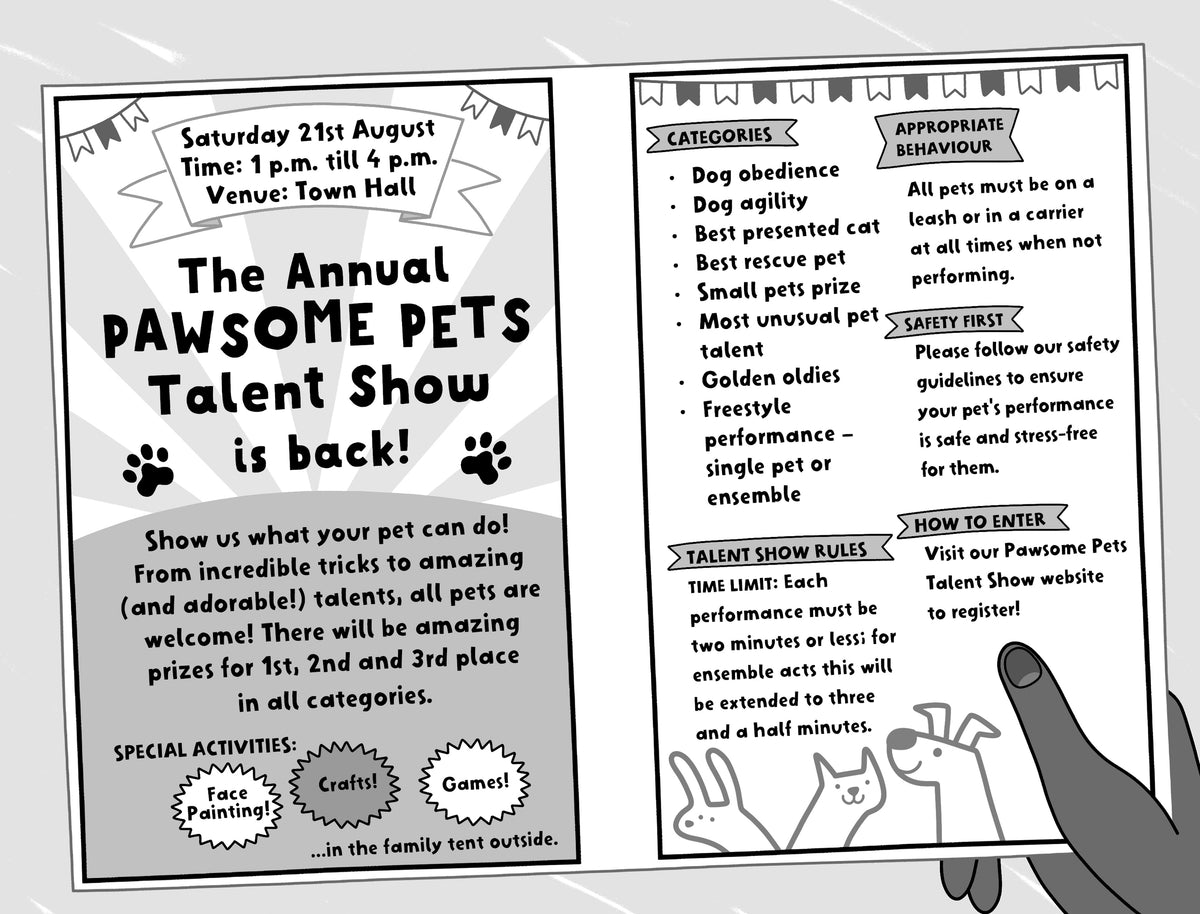 Pia's Pet Club: Guinea Pig Showtime - Usborne - pagine interne
