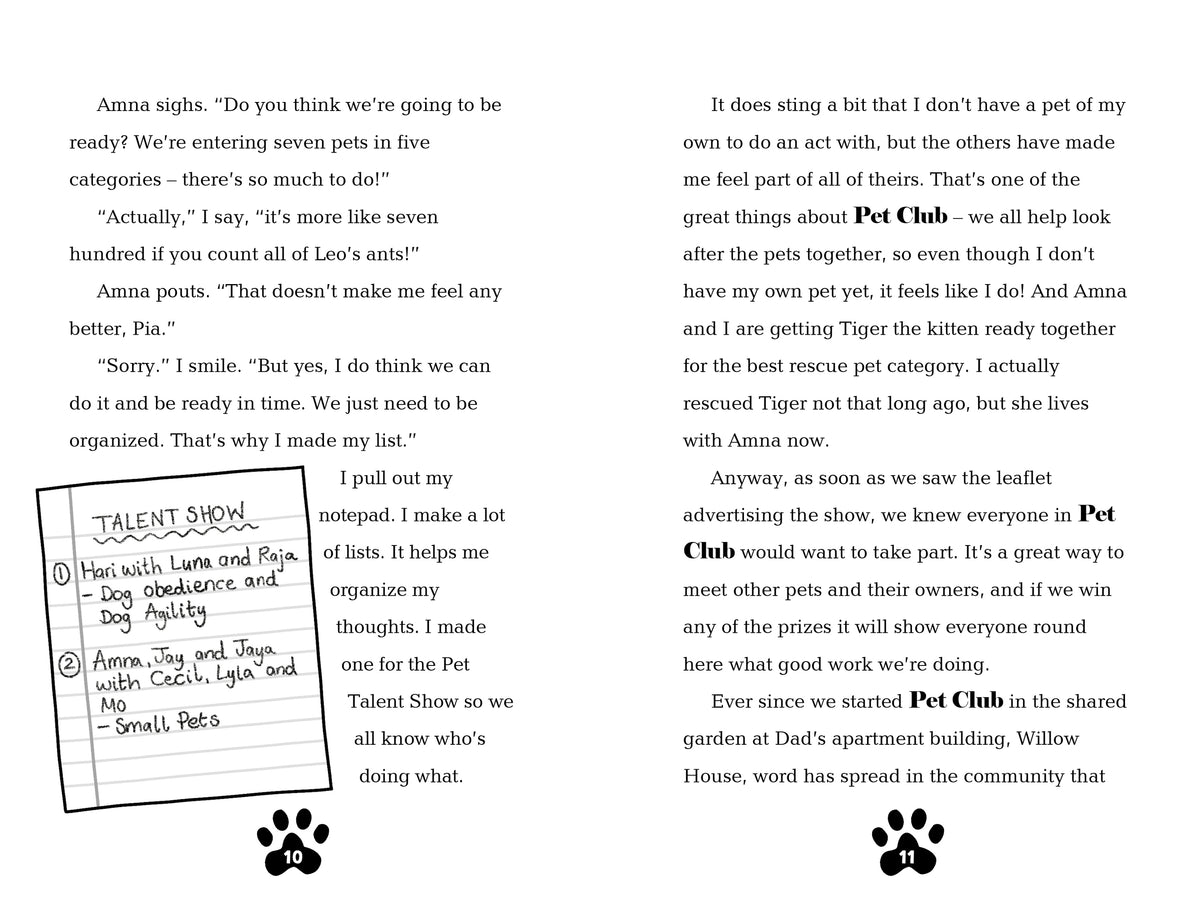 Pia's Pet Club: Guinea Pig Showtime - Usborne - pagine interne