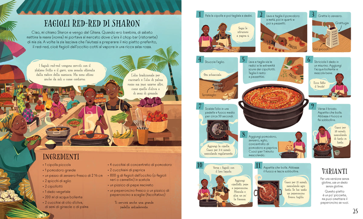Un mondo di ricette - Usborne - pagine interne