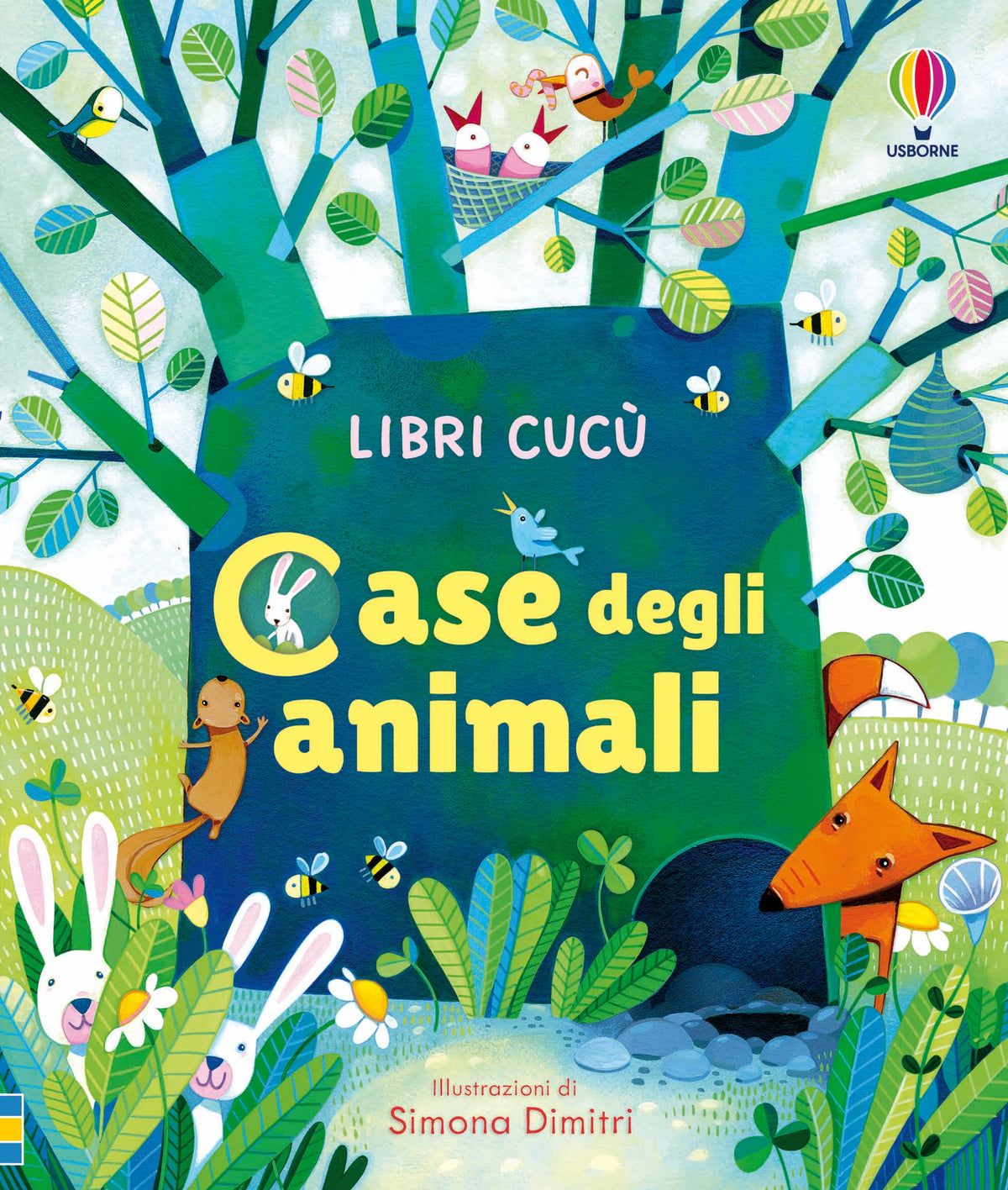 Libri cucù - Case degli animali - Anna Milbourne - Usborne - copertina