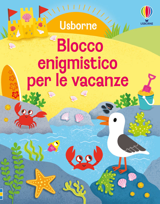 Blocco enigmistico per le vacanze - Phillip Clarke - Usborne - copertina