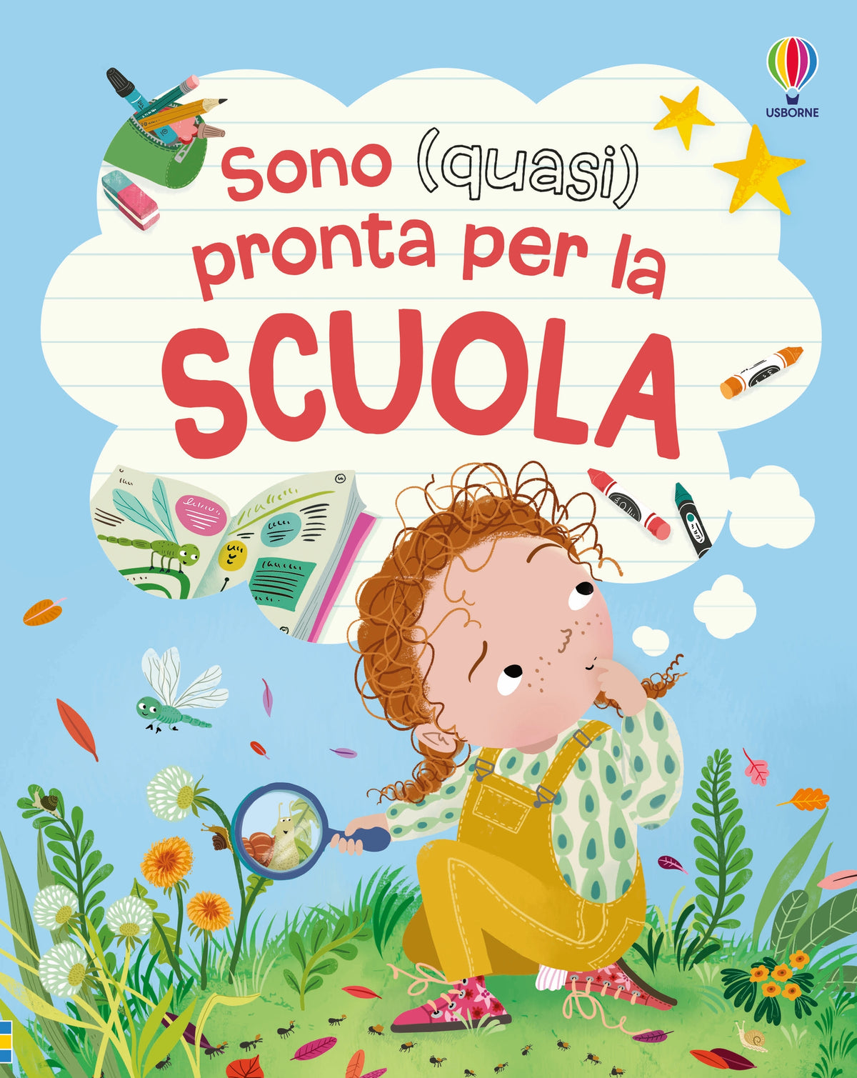 Sono (quasi) pronta per la scuola - Anna Milbourne - Usborne - copertina