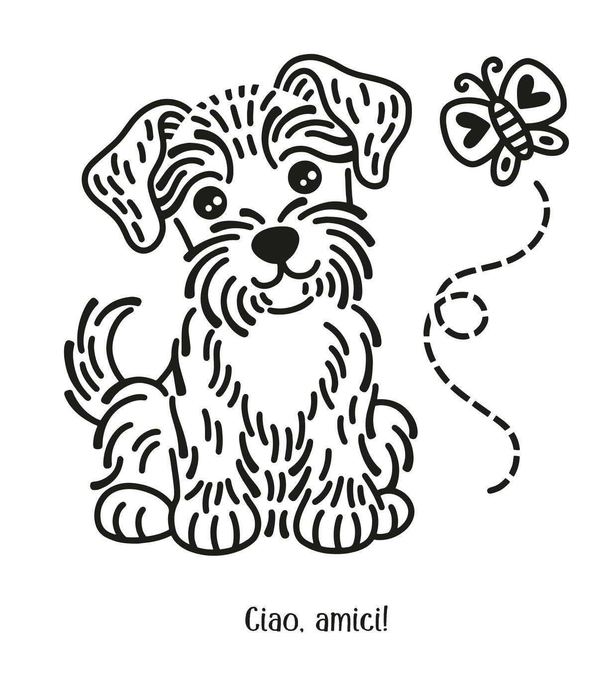 Dipingo per magia - Teneri amici - Usborne - pagine interne