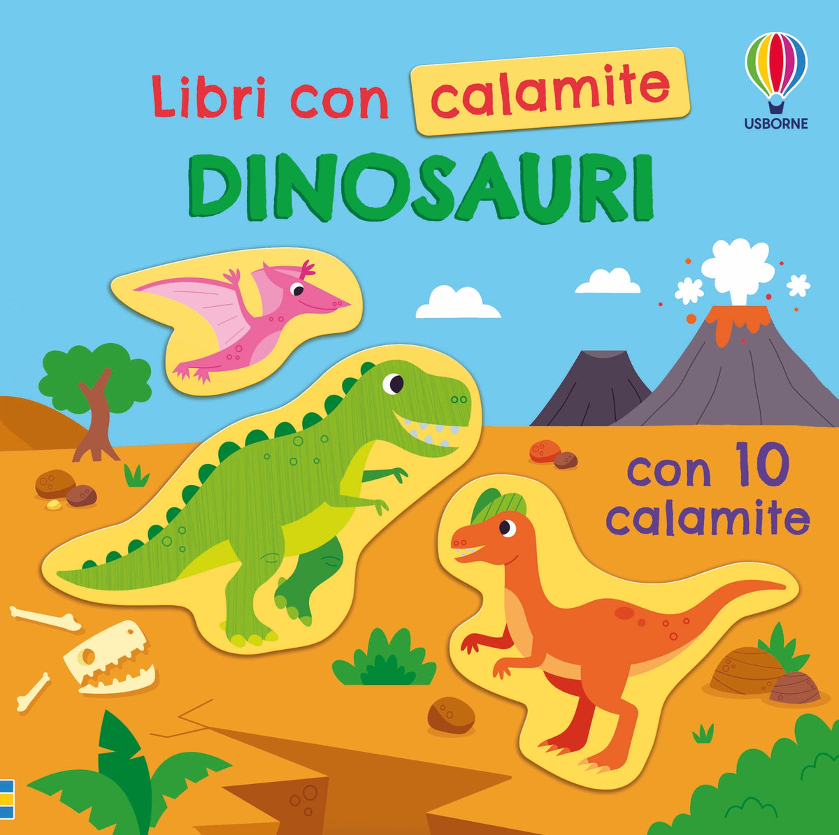 Libri con calamite - Dinosauri - Kristie Pickersgill - Usborne - copertina