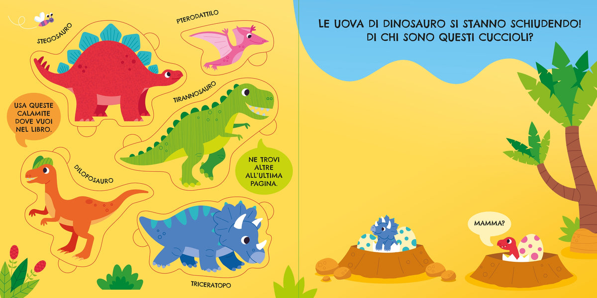 Libri con calamite - Dinosauri - Usborne - pagine interne