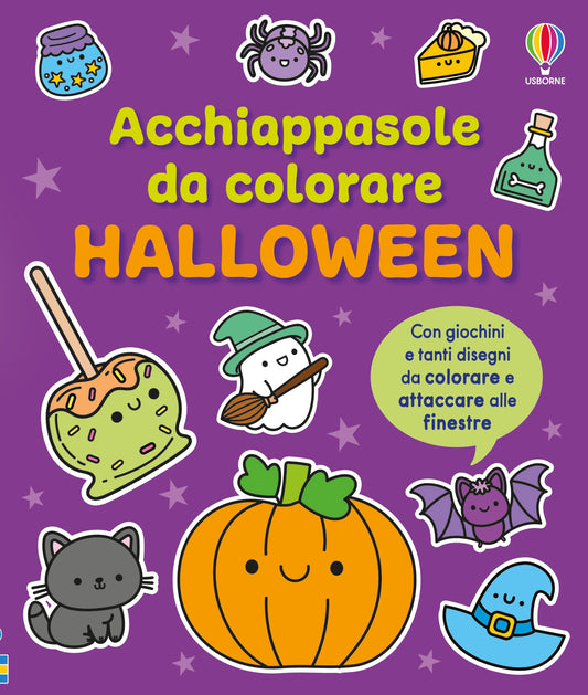 Acchiappasole da colorare - Halloween - Kate Nolan - Usborne - copertina