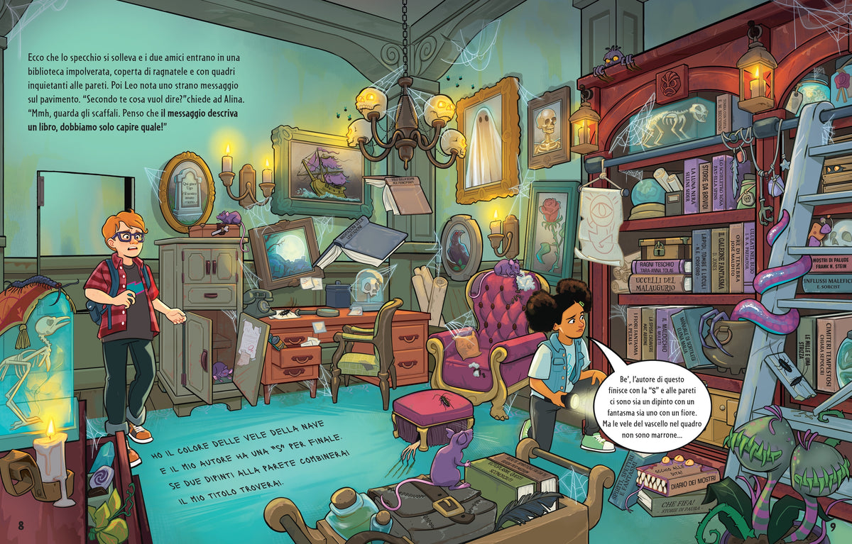 Fuga dalla casa stregata - Usborne - pagine interne