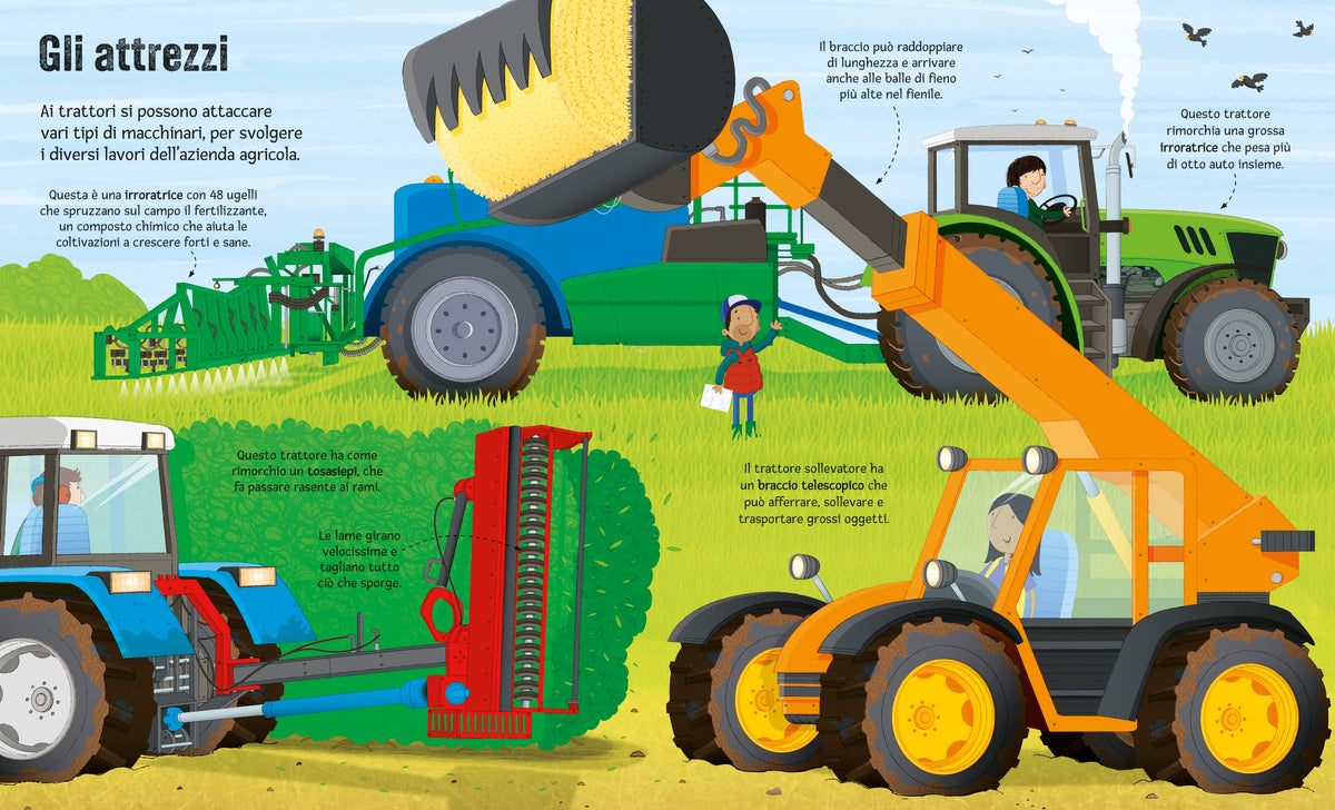 Il grande libro dei trattori - Usborne - pagine interne