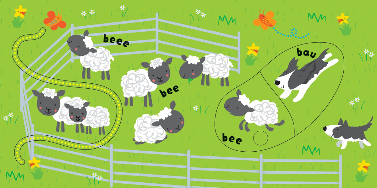 Primi libri tattili Trascina e scopri - Fattoria - Usborne - pagine interne