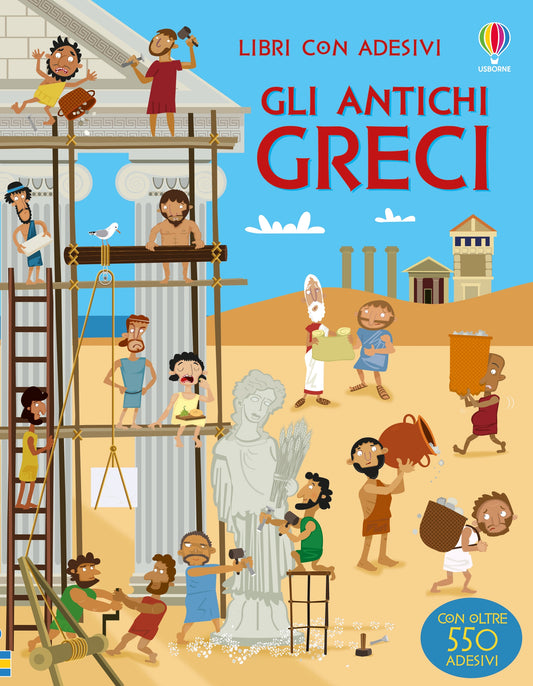 Gli antichi Greci - Fiona Watt - Usborne - copertina