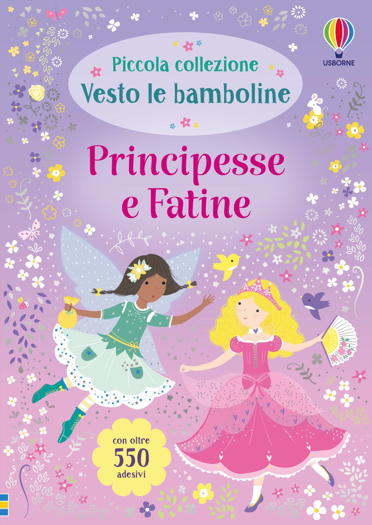 Vesto le bamboline - Principesse e fatine - Fiona Watt - Usborne - copertina