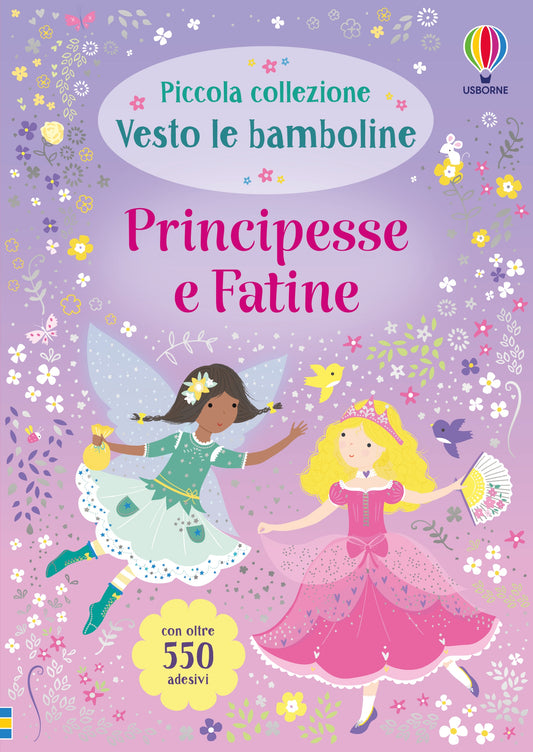 Vesto le bamboline - Principesse e fatine - Fiona Watt - Usborne - copertina