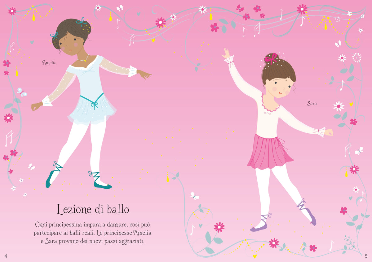 Vesto le bamboline - Principesse e fatine - Usborne - pagine interne