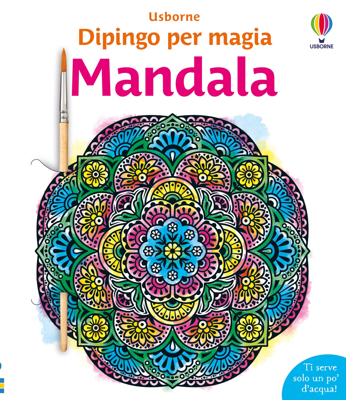 Dipingo per magia - Mandala - Abigail Wheatley - Usborne - copertina
